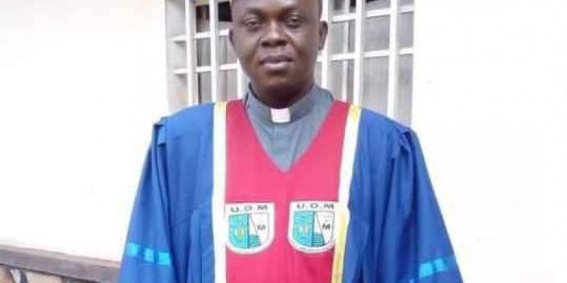 Abbé Apollinaire Cibaka, nouveau recteur de l'Université officielle de Mbuji-Mayi