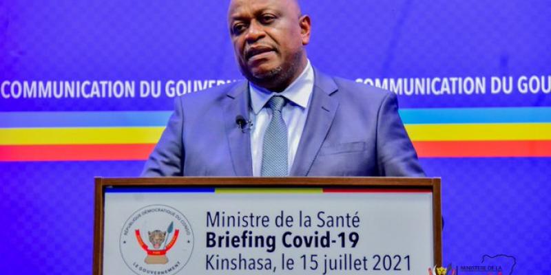 Dr Jean Jacques Mbungani, ministre de la santé