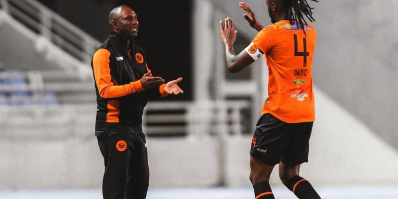 Florent Ibenge lors du match opposant la Renaissance de Berkane à Ittihad Tanger/Ph. droits tiers