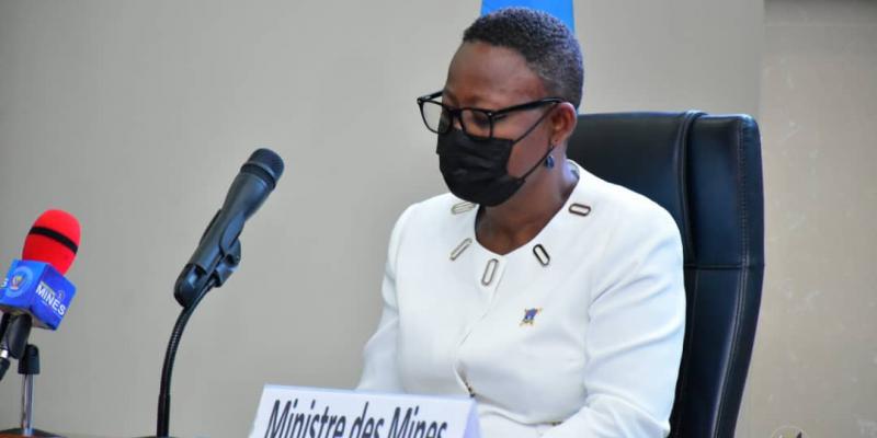 Antoinette N'samba Kalambayi, Ministre des Mines