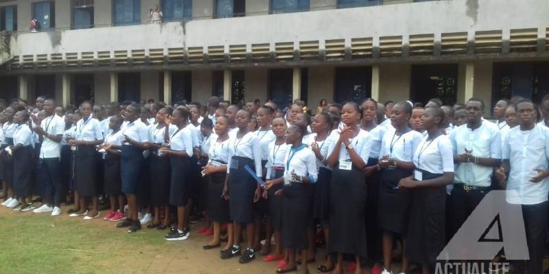 Les élèves d'une école à Matadi/Ph. ACTUALITE.CD