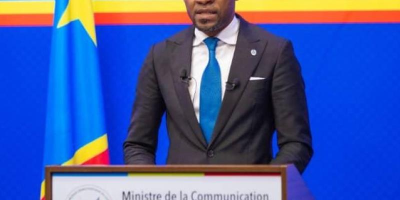 Patrick Muyaya, ministre de la communication et porte-parole du gouvernement