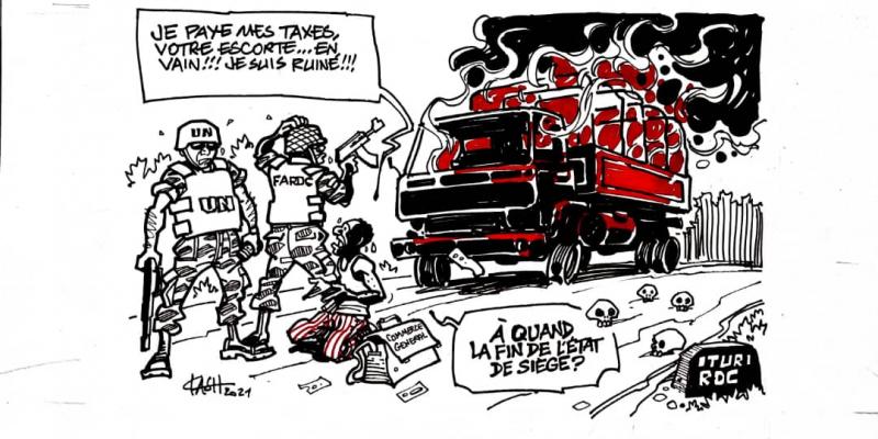 Les caricatures de ACTUALITE.CD sont réalisées par Kash