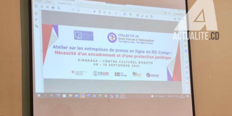 Ouverture de l’atelier organisé par MILRDC et Collectif 24