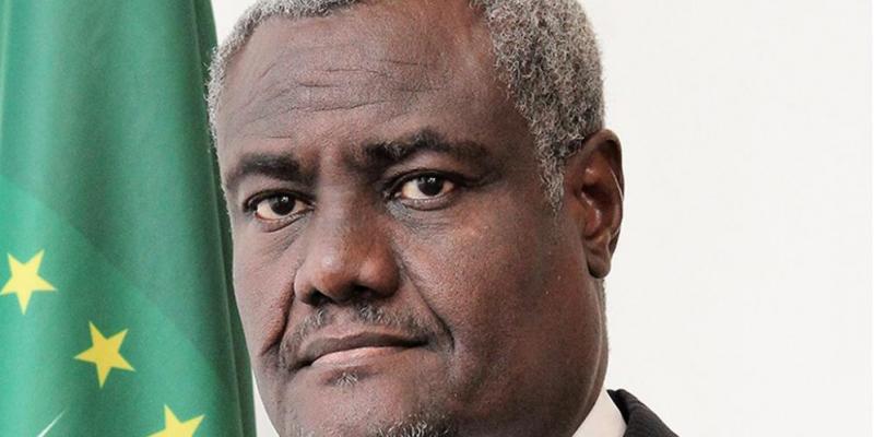 Le Président de la Commission de l’Union africaine, Moussa Faki Mahamat