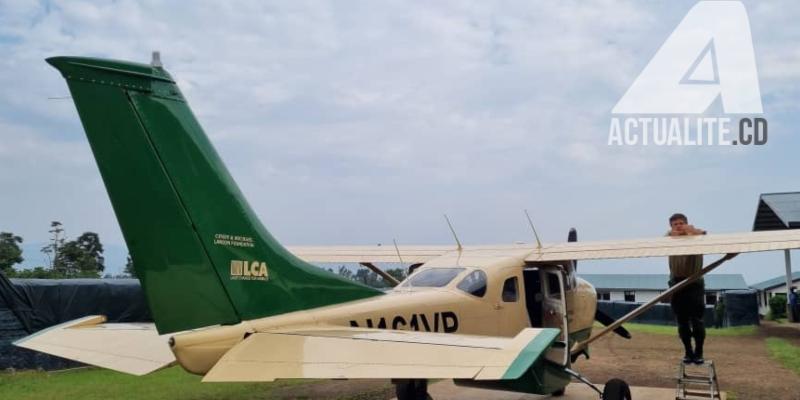 Un Cessna du Parc National des Virunga