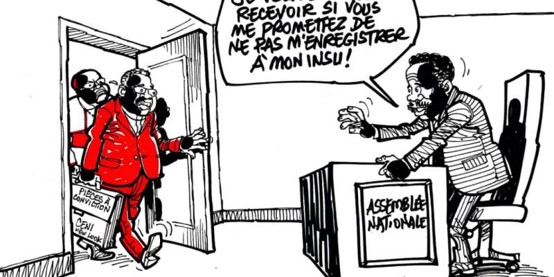 Caricature de ACTUALITE.CD par Kash