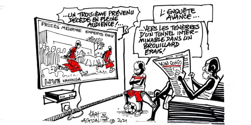 Caricature de ACTUALITE.CD par Kash