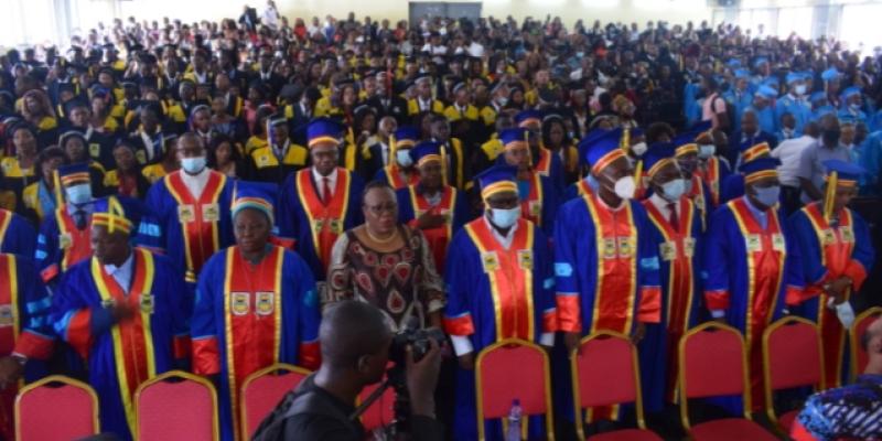 Collation des grades à l'Université catholique du Congo