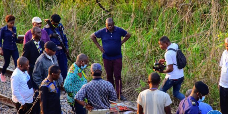 Accident de train dans le territoire de Songololo