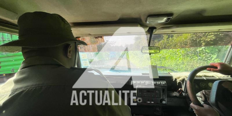 Une patrouille des Écogarde du Parc National des Virunga