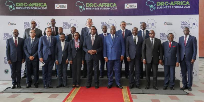 Les participants au Forum DRC-Africa Business