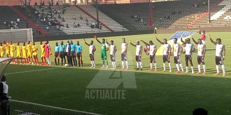 Les équipes du TP Mazembe et de l'US Panda opposées dans le cadre du championnat de la Ligue 1