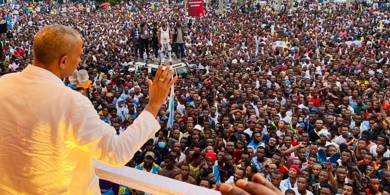 Moise Katumbi à Kisangani