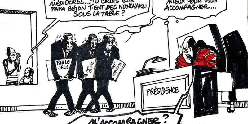 Les caricatures de ACTUALITE.CD sont réalisées par Kash 