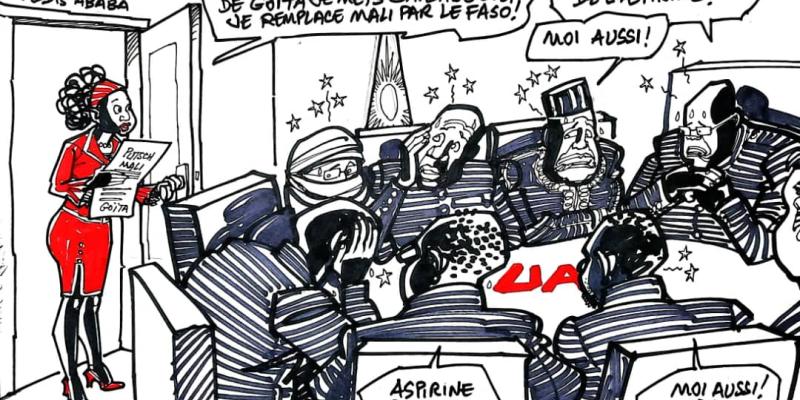 Caricature de ACTUALITE.CD par Kash