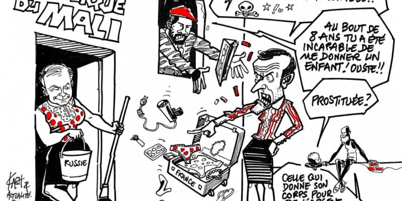 Les caricatures de ACTUALITE.CD sont réalisées par Kash