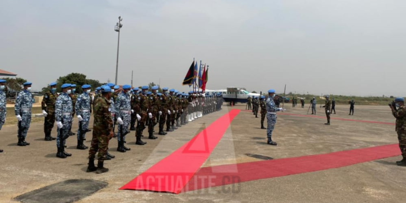 Arrivée de Jean Pierre Lacroix à Bunia