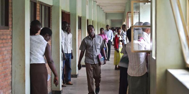 Illustration. Des étudiants dans une université en RDC 