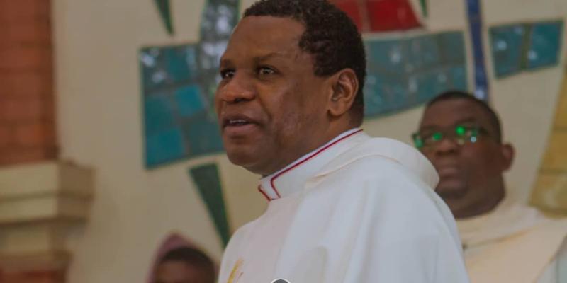 Mgr. André-Giraud Pindi, nouvel évêque  de Matadi 