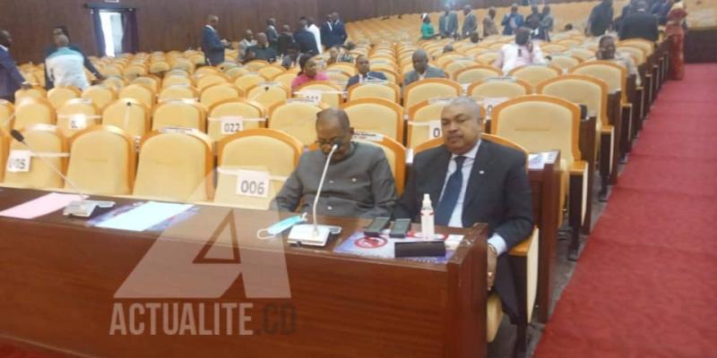 Congrès parlement avec Badibanga