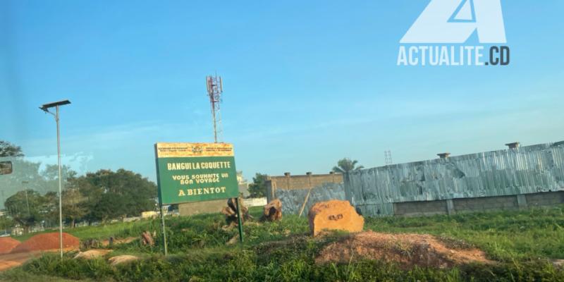 La vue d’une rue de Bangui. PH. ACTUALITE.CD