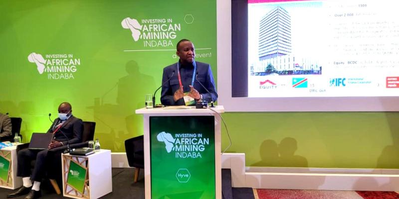 Le DG d'Equity BCDC à Indaba Mining 2022