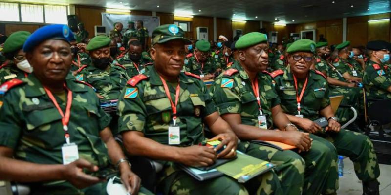 Les FARDC lors d'un séminaire organisé par le ministère de la défense