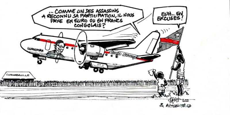 Les caricatures de ACTUALITE.CD sont réalisées par Kash