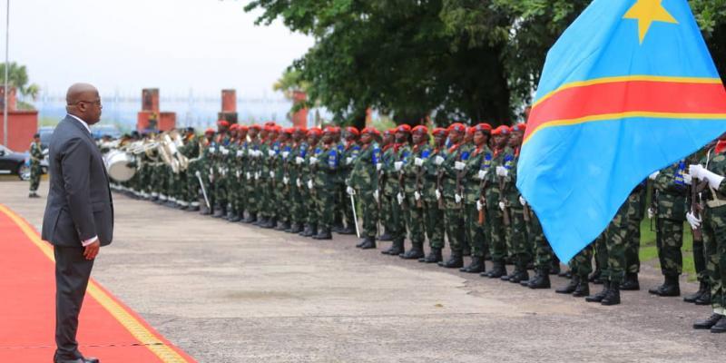 Tshisekedi devant les FARDC