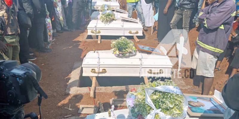 inhumation des écoliers à Bukavu