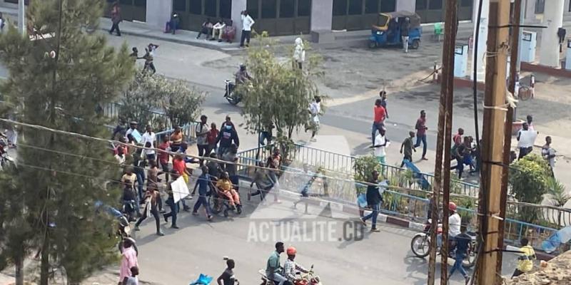 manifestation anti-Monusco à Goma