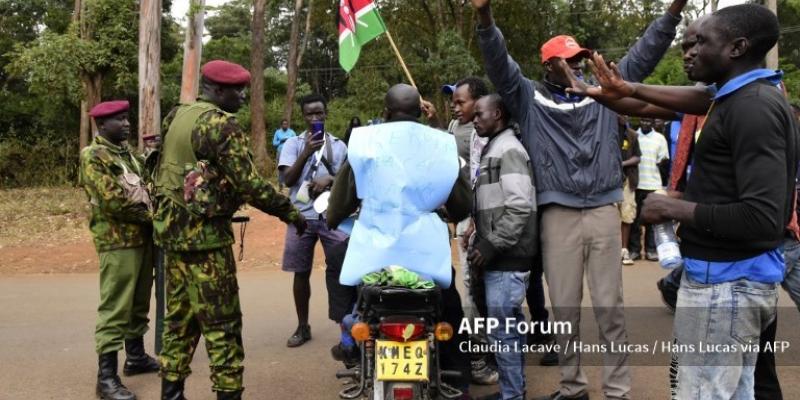 Ambiance à Nairobi après l'annonce des résultats de la présidentielle 