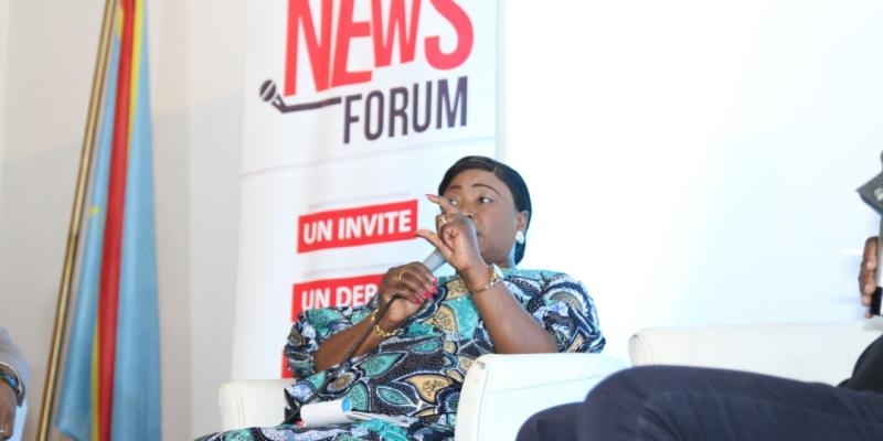 Patricia Nseya, rapporteure de la CENI