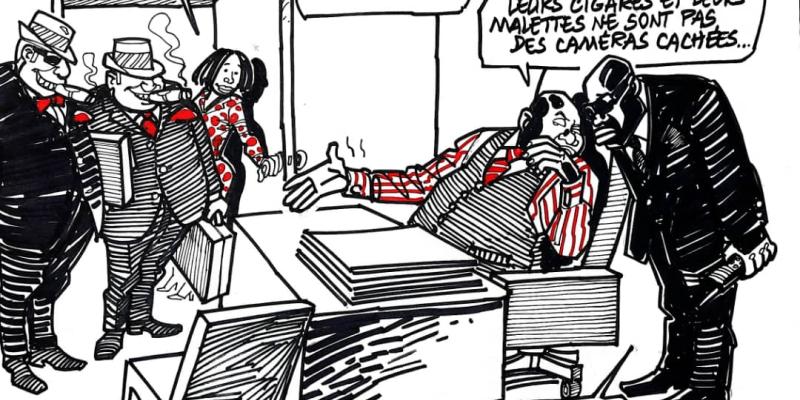 Les caricatures de ACTUALITE.CD sont réalisées par Kash