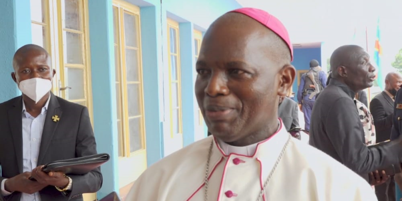 Mgr Jean-Pierre Kwambamba, évêque du diocèse de Kenge