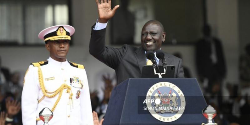 William Ruto, président du Kenyan