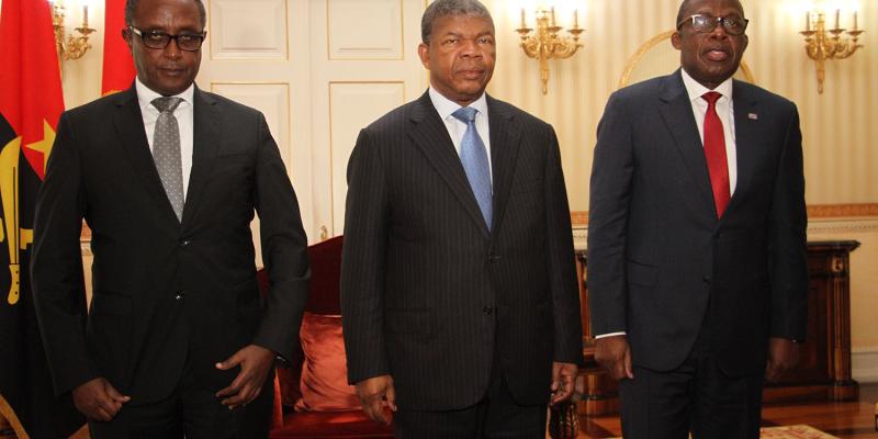 Vincent Biruta, Joao Lourenço et Christophe Lutundula