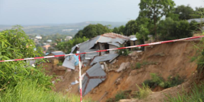 Dégats après la pluie à Kinshasa, Photo OCHA