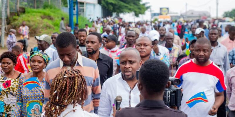 Marche des catholiques en RDC contre l'agression rwandaise