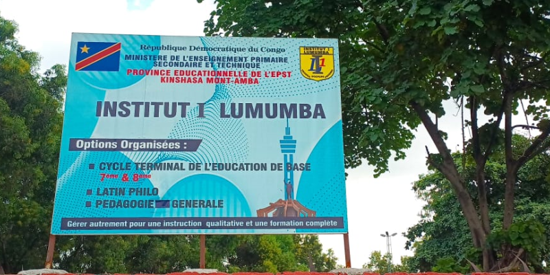 Institut Lumumba à la 17e rue Limete