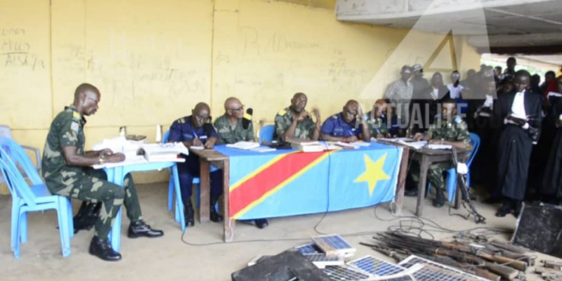 Le tribunal militaire garnison de Bandundu, Bagata et Mai-Ndombe