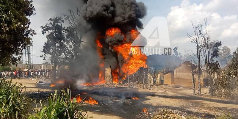 Incendie à Bandundu