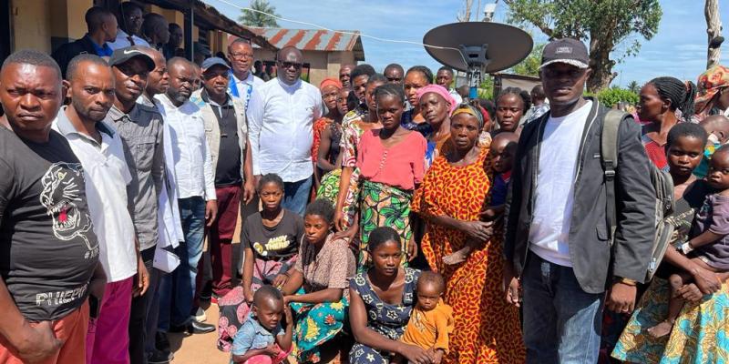 Guy Mafuta à l’hôpital de Kamuesha 