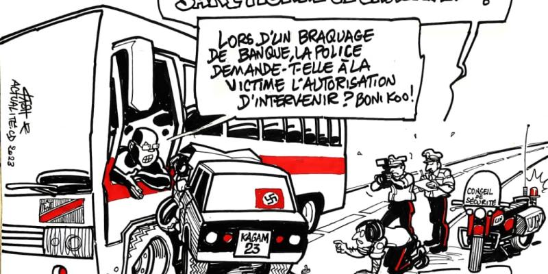 Les caricatures de ACTUALITE.CD sont réalisées par Kash