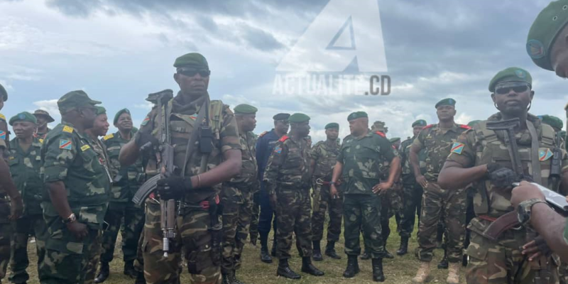 Arrivée à Beni des chefs d'état-major des FARDC et de UPDF 