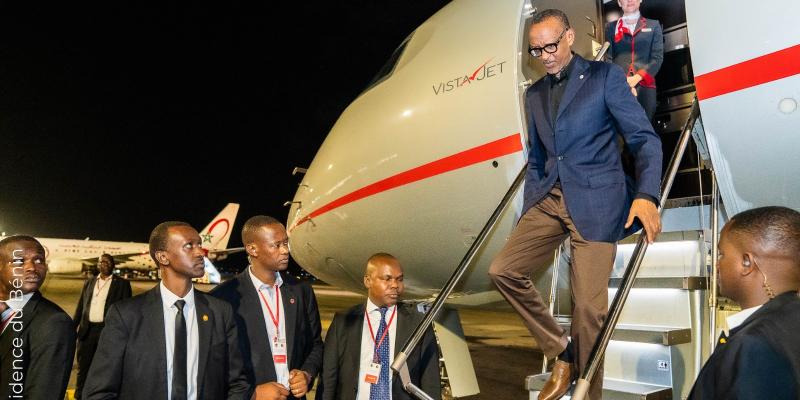 Paul Kagame au Bénin