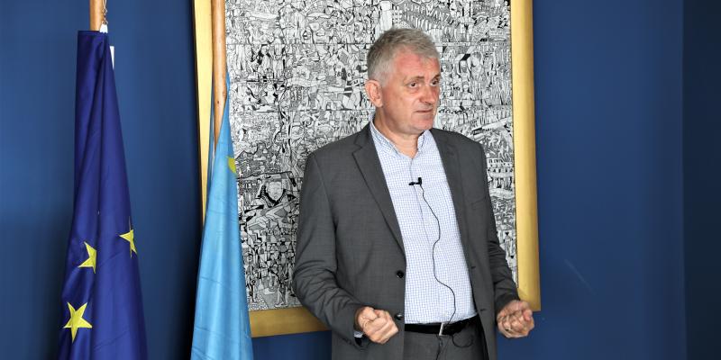 Jean-Marc Châtaigner, chef de la délégation de l'Union européenne en RDC