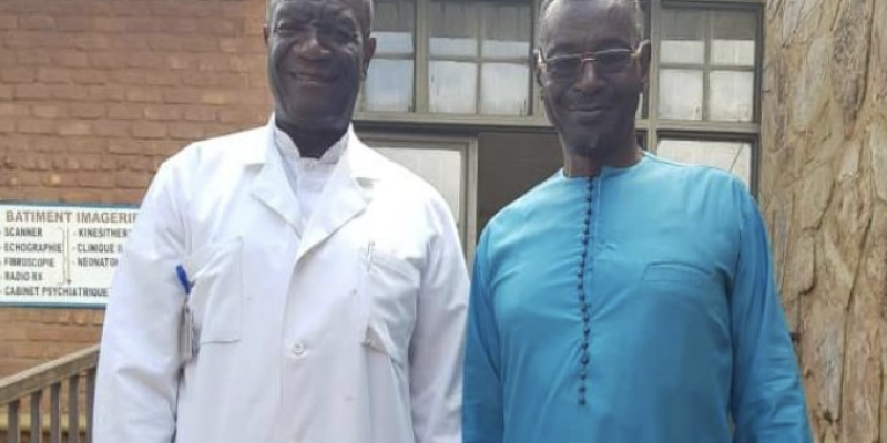 Denis Mukwege et Albert Moleka