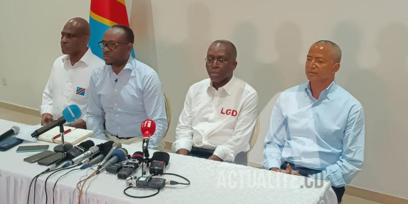 Martin Fayulu, Delly Sesanga, Matata Ponyo et Moise Katumbi